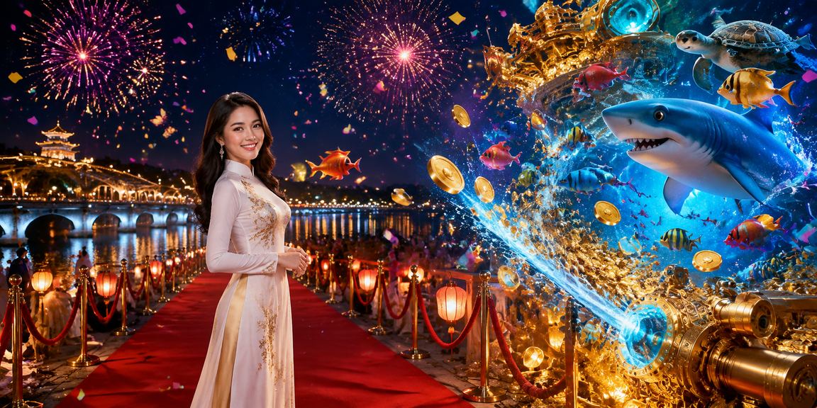 Không khí lễ hội sôi động và công nghệ bảo mật giao dịch trực tuyến tại Huế